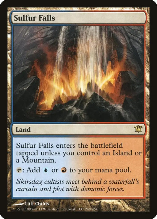 Sulfur Falls [Innistrad] - MTG Single