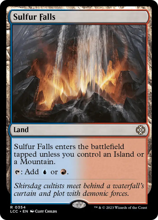 Sulfur Falls [The Lost Caverns of Ixalan Commander] - MTG Single