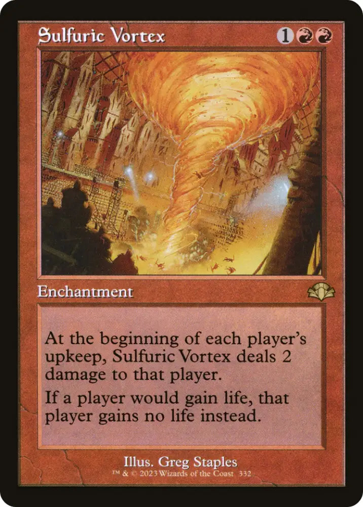 Sulfuric Vortex (Retro) [Dominaria Remastered] - MTG Single