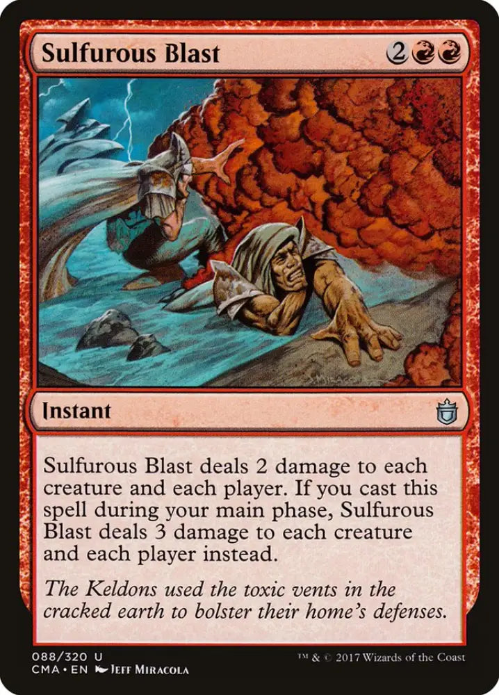Sulfurous Blast [Commander Anthology] - MTG Single