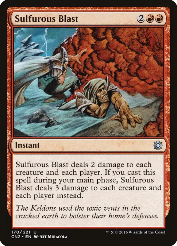 Sulfurous Blast [Conspiracy: Take the Crown] - MTG Single