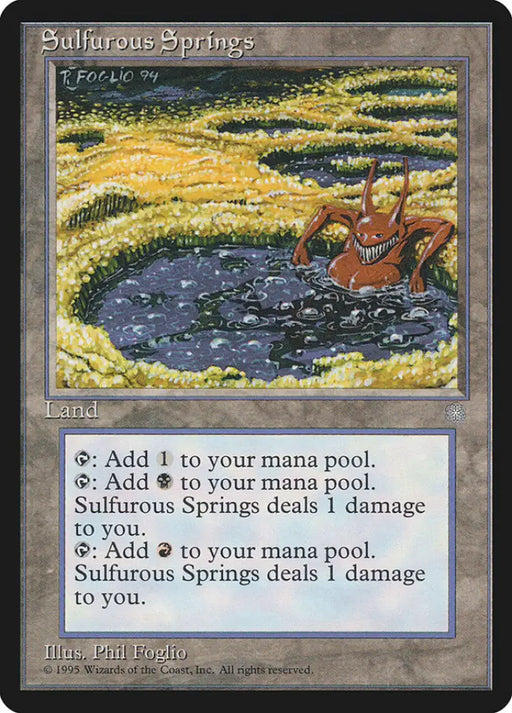 Sulfurous Springs [Ice Age] - MTG Single