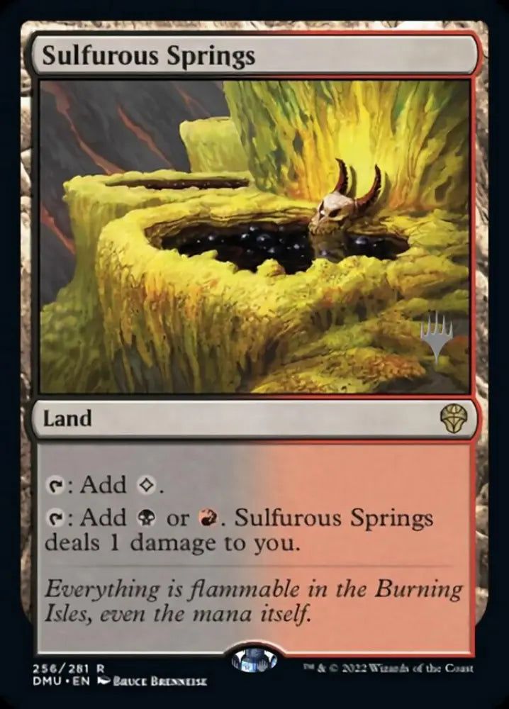 Sulfurous Springs (Promo Pack) [Dominaria United Promos] - MTG Single