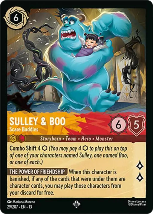 Sulley & Boo - Scare Buddies (29/204) [Attack of the Vine!]