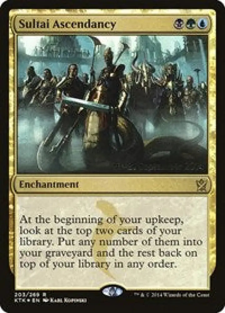 Sultai Ascendancy (203) [Prerelease Cards]