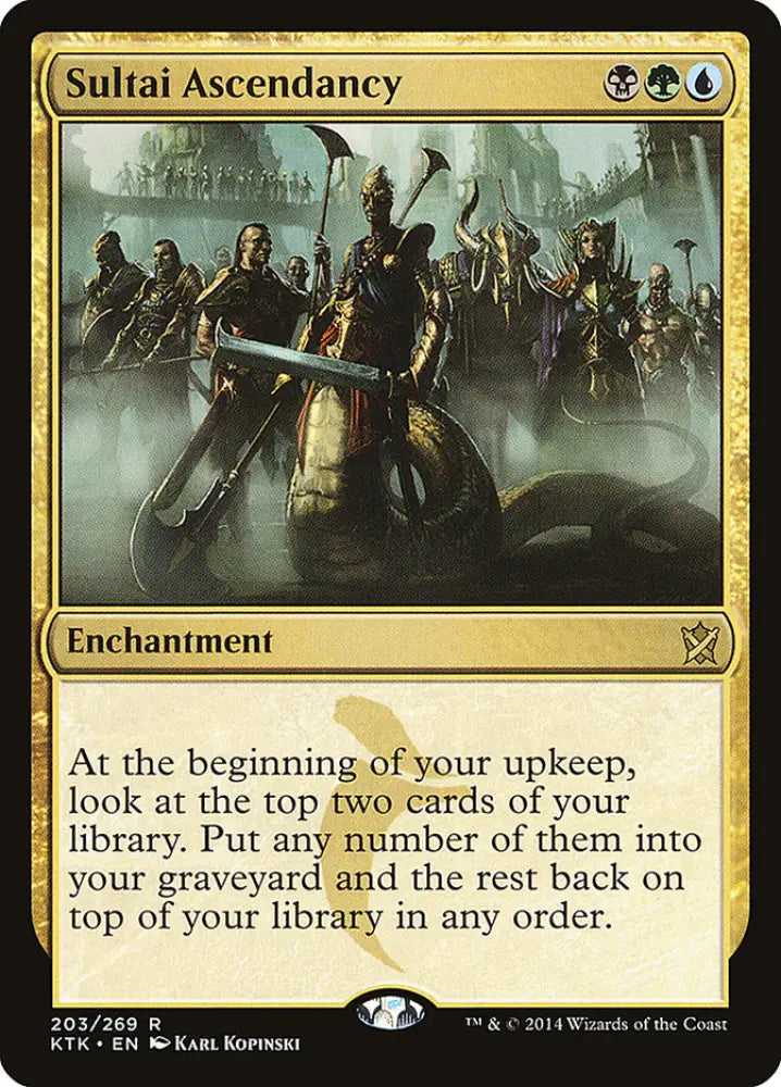 Sultai Ascendancy [Khans of Tarkir] - MTG Single
