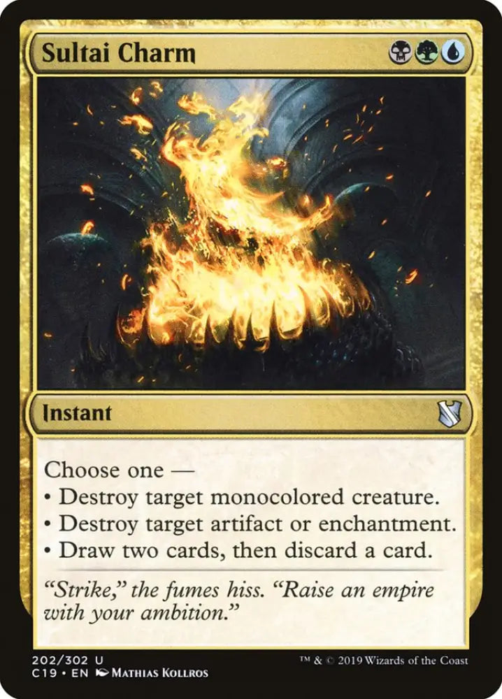 Sultai Charm [Commander 2019] - MTG Single