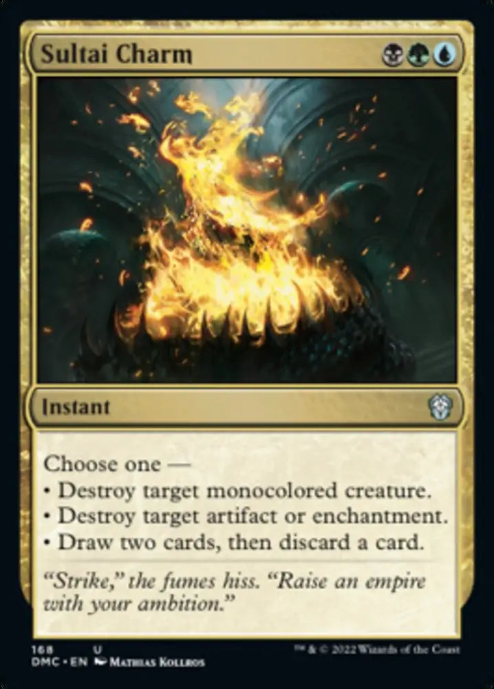 Sultai Charm [Dominaria United Commander] - MTG Single