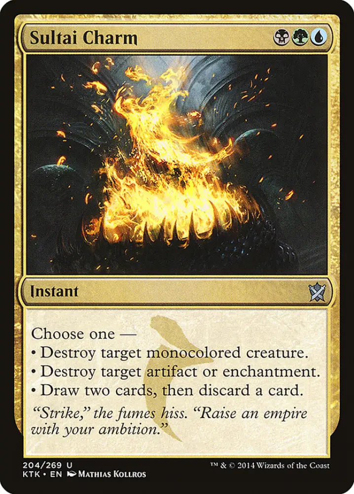 Sultai Charm [Khans of Tarkir] - MTG Single
