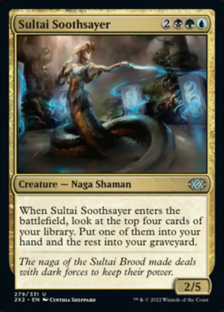 Sultai Soothsayer [Double Masters 2022] - MTG Single