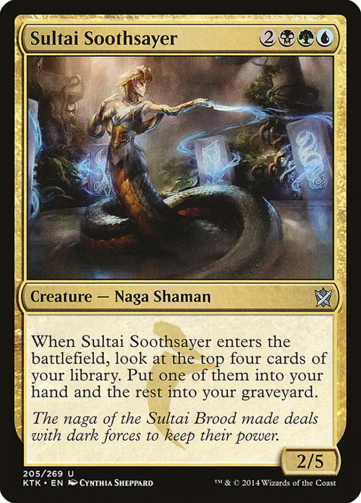 Sultai Soothsayer [Khans of Tarkir] - MTG Single