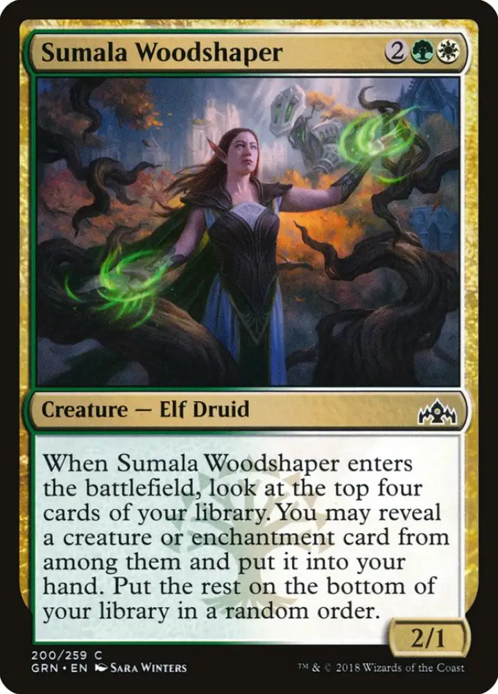 Sumala Woodshaper [Guilds of Ravnica] - MTG Single