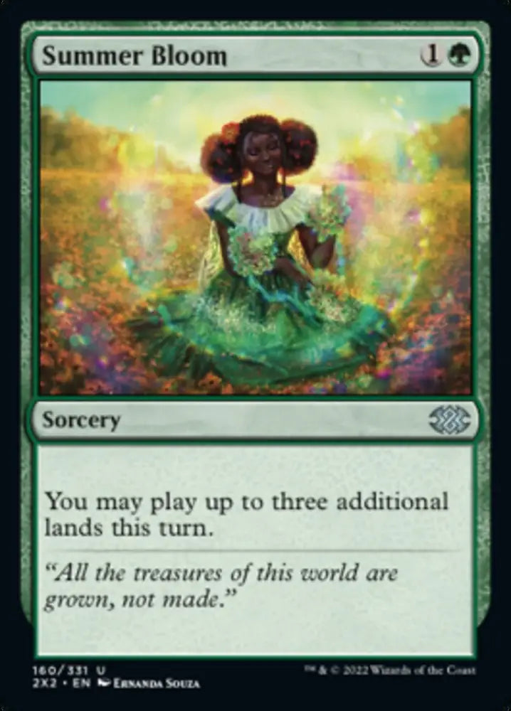 Summer Bloom [Double Masters 2022] - MTG Single