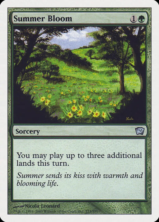 Summer Bloom [Ninth Edition] - MTG Single