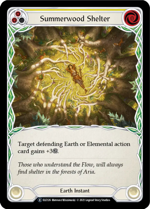 Summerwood Shelter (Yellow) [Tales of Aria Unlimited] Unlimited Normal - Flesh And Blood Single