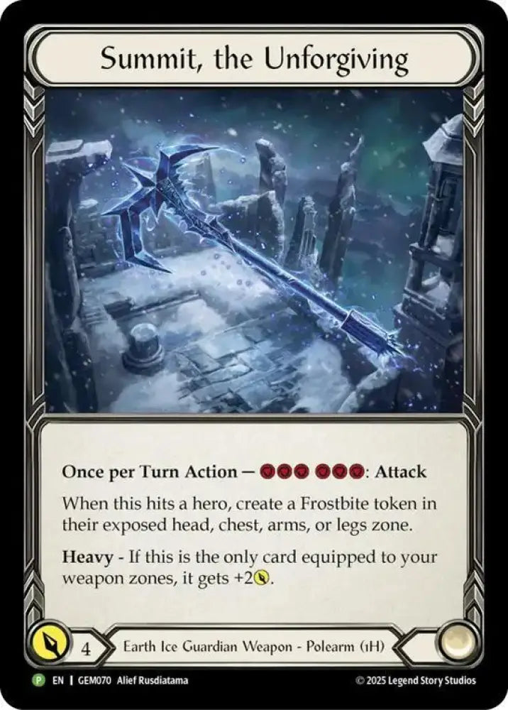Summit, the Unforgiving (GEM070) [GEM Pack 3]