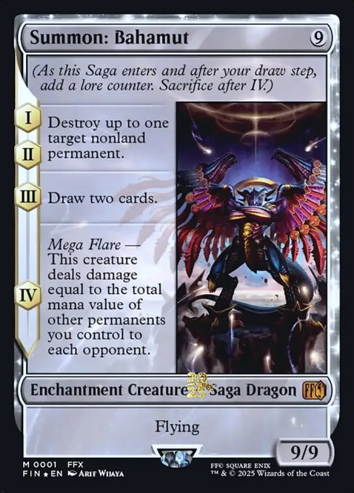 Summon: Bahamut (1s) [Final Fantasy Promos]