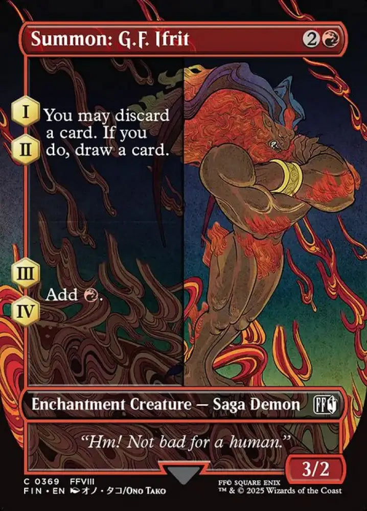 Summon: G.F. Ifrit (369) [Final Fantasy]