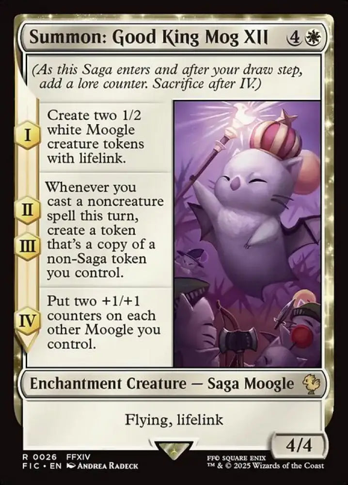 Summon: Good King Mog XII (26) [Final Fantasy Commander]