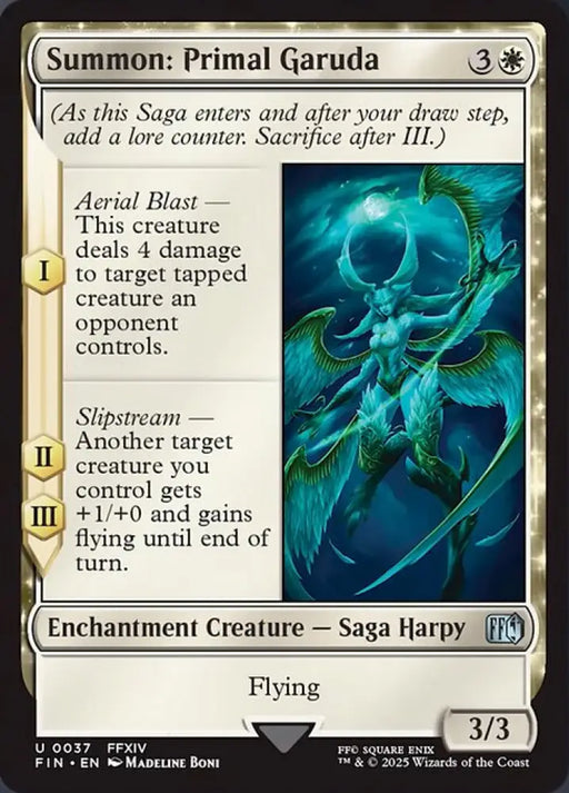 Summon: Primal Garuda (37) [Final Fantasy]