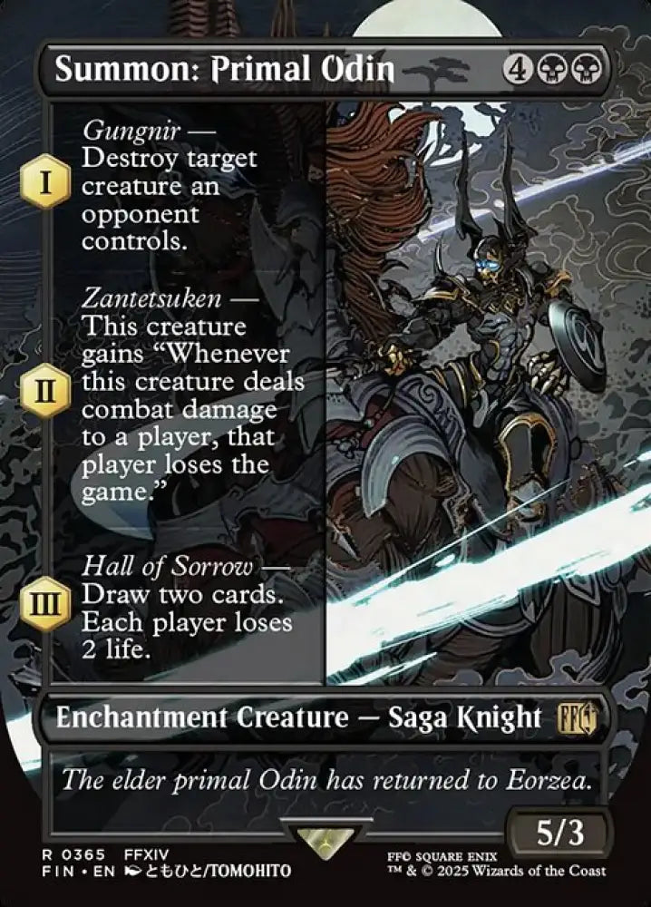 Summon: Primal Odin (365) [Final Fantasy]