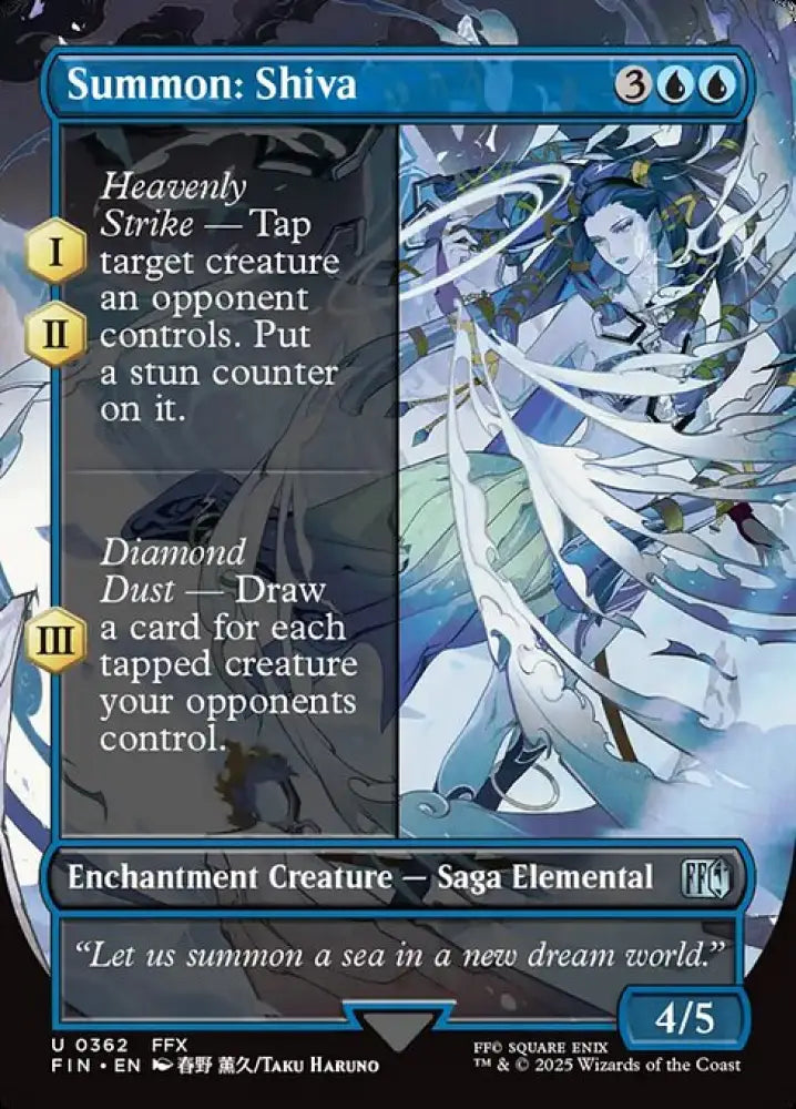 Summon: Shiva (362) [Final Fantasy]