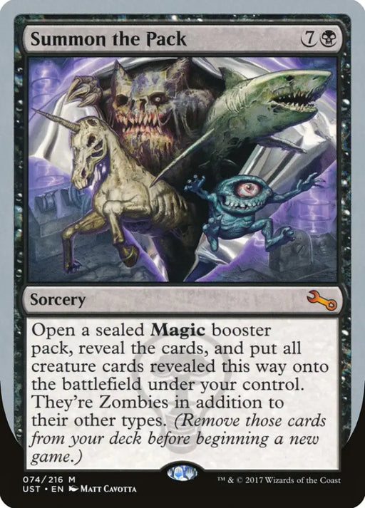 Summon the Pack [Unstable] - MTG Single