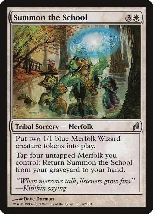 Summon the School [Lorwyn] - MTG Single