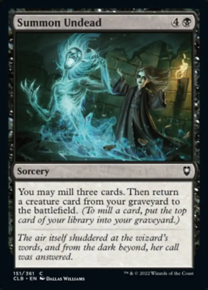 Summon Undead [Commander Legends: Battle for Baldur’s Gate] - MTG Single