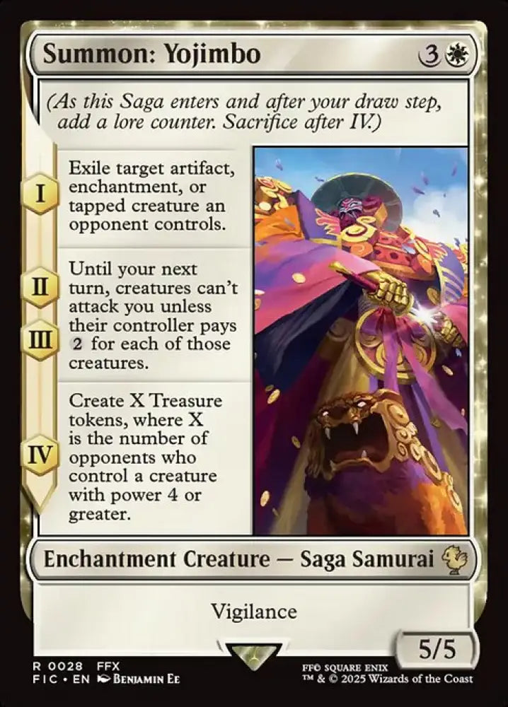 Summon: Yojimbo (28) [Final Fantasy Commander]