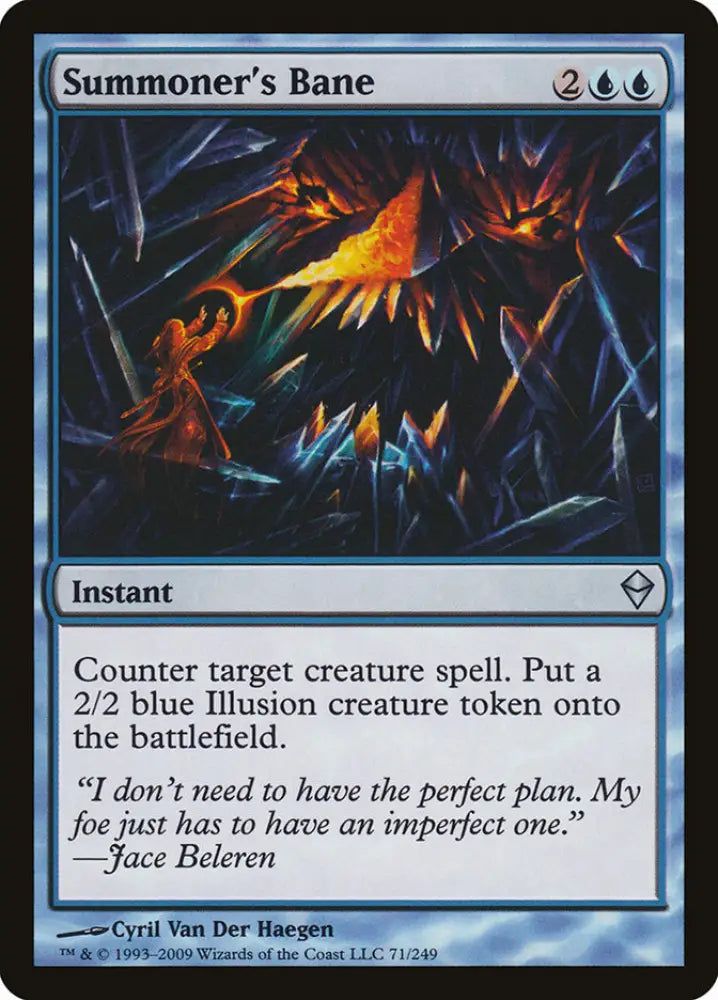 Summoner’s Bane [Zendikar] - MTG Single