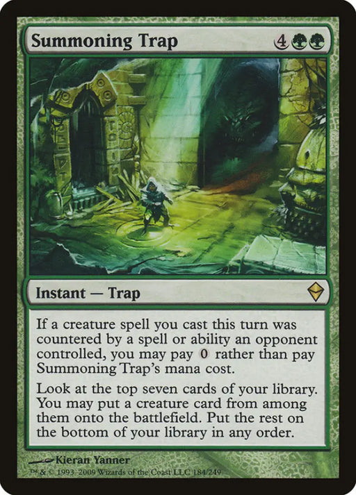 Summoning Trap [Zendikar] - MTG Single
