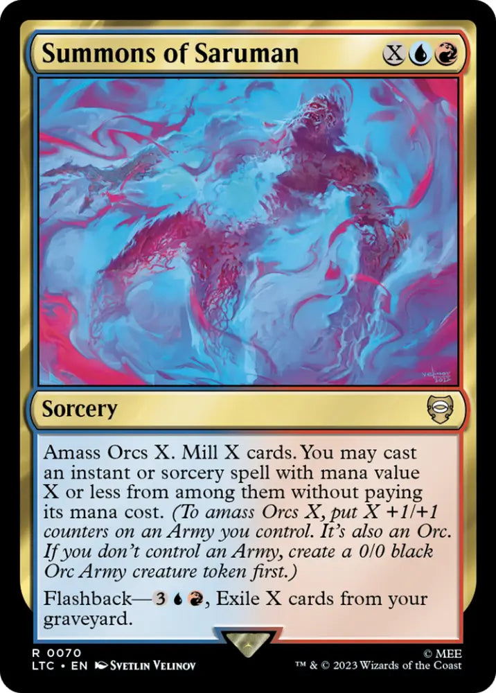 Summons of Saruman [The Lord of the Rings: Tales of Middle-Earth Commander] - MTG Single