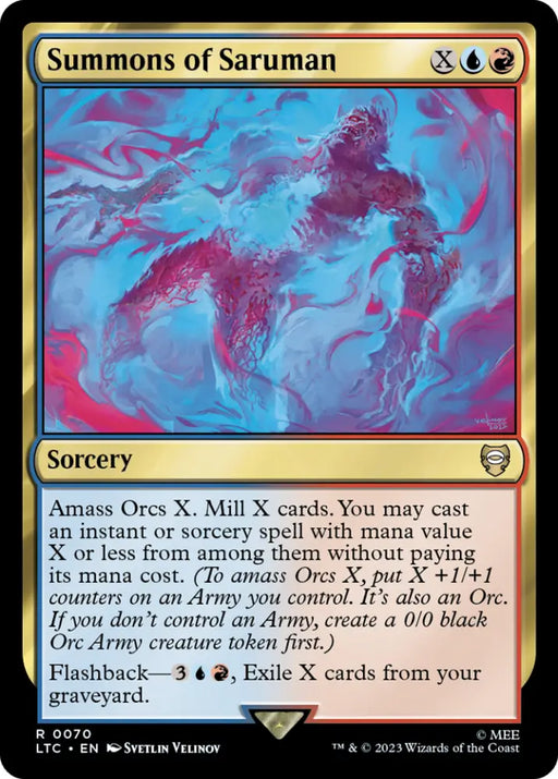 Summons of Saruman [The Lord of the Rings: Tales of Middle-Earth Commander] - MTG Single