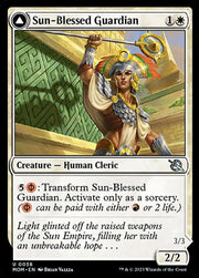 Sun-Blessed Guardian // Furnace-Blessed Conqueror [March of the Machine] - MTG Single