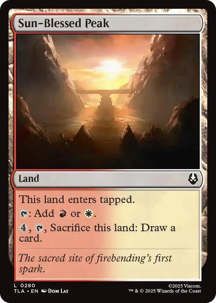 Sun-Blessed Peak (280) [Avatar: The Last Airbender]
