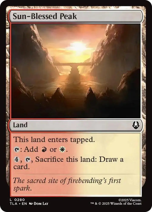 Sun-Blessed Peak (280) [Avatar: The Last Airbender]
