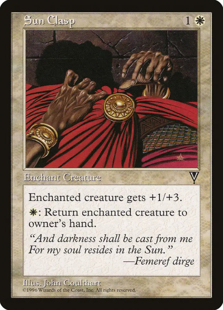 Sun Clasp [Visions] - MTG Single