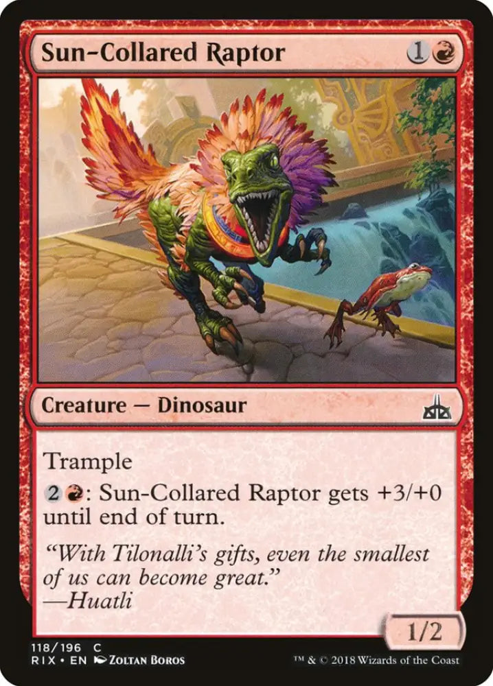 Sun-Collared Raptor [Rivals of Ixalan] - MTG Single
