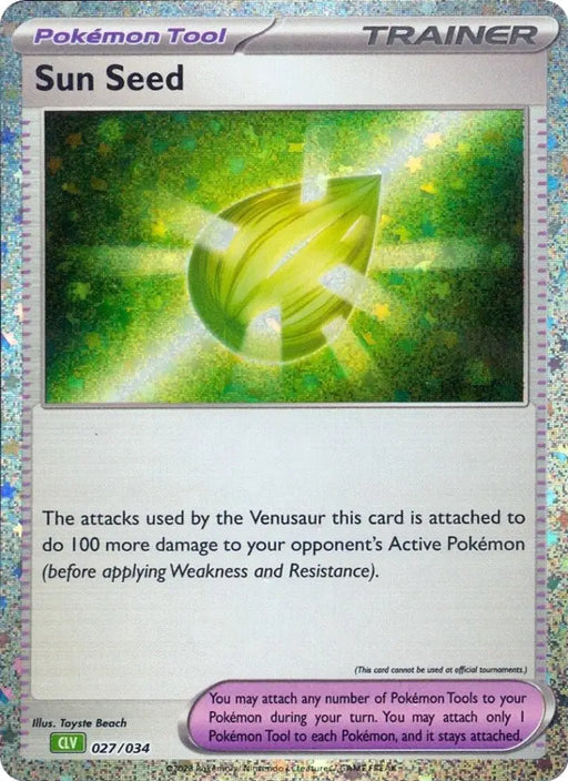 Sun Seed [Trading Card Game Classic] - Pokemon Single