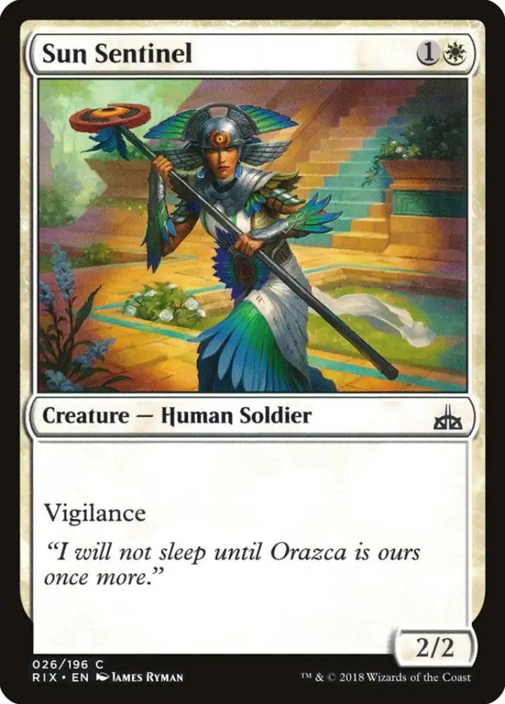 Sun Sentinel [Rivals of Ixalan] - MTG Single