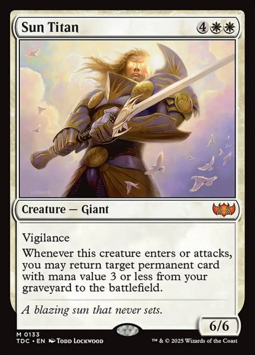 Sun Titan (133) [Tarkir: Dragonstorm Commander]