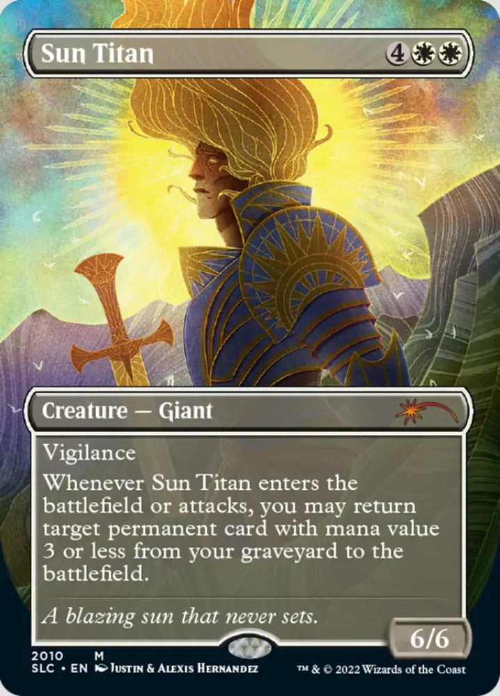 Sun Titan (Borderless) [Secret Lair 30th Anniversary Countdown Kit] - MTG Single