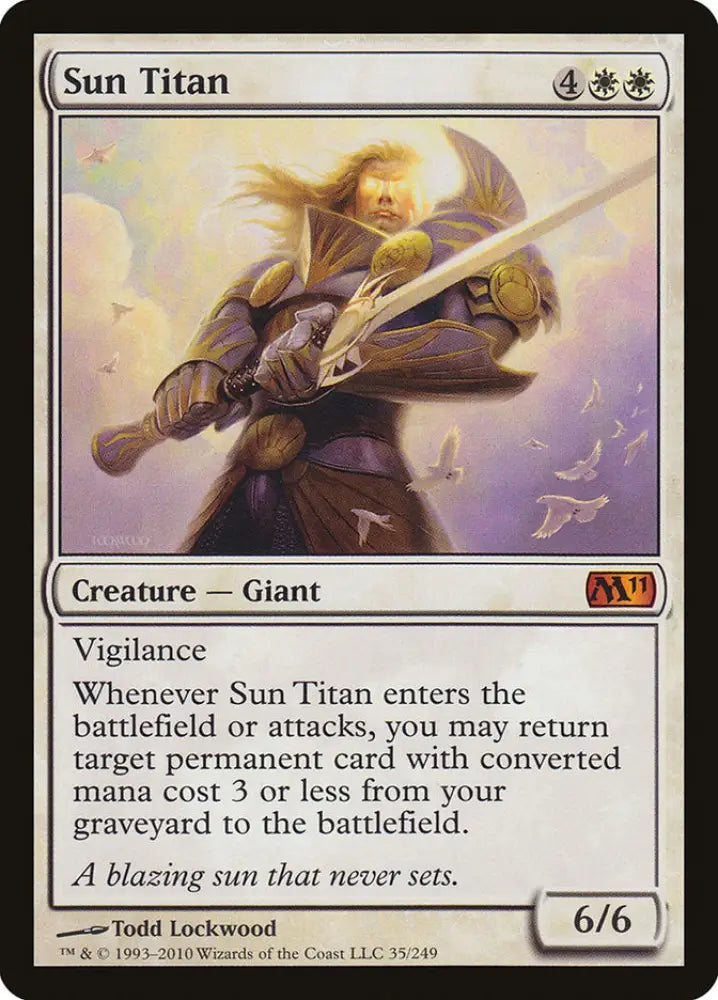 Sun Titan [Magic 2011] - MTG Single