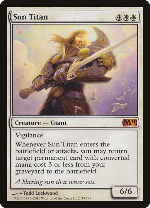 Sun Titan [Magic 2011] - MTG Single