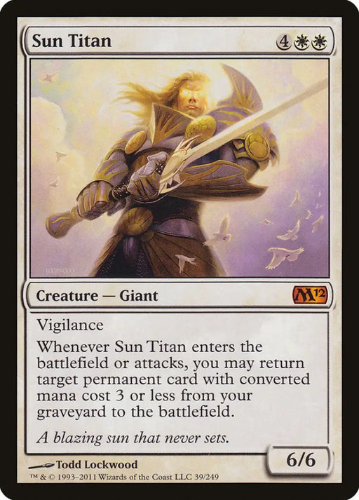Sun Titan [Magic 2012] - MTG Single