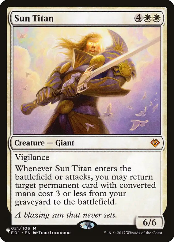 Sun Titan [The List] - MTG Single