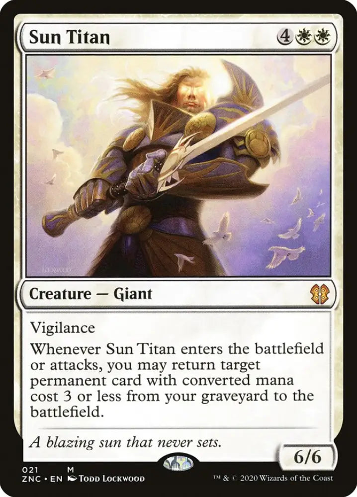 Sun Titan [Zendikar Rising Commander] - MTG Single