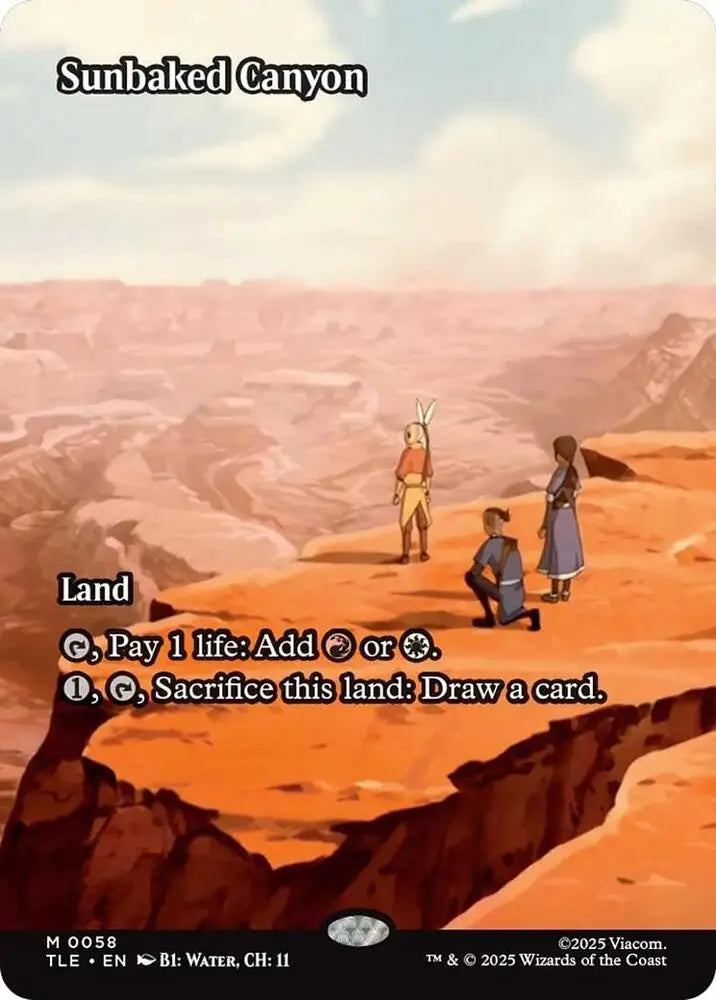 Sunbaked Canyon (Borderless) (58) [Avatar: The Last Airbender: Eternal-Legal]
