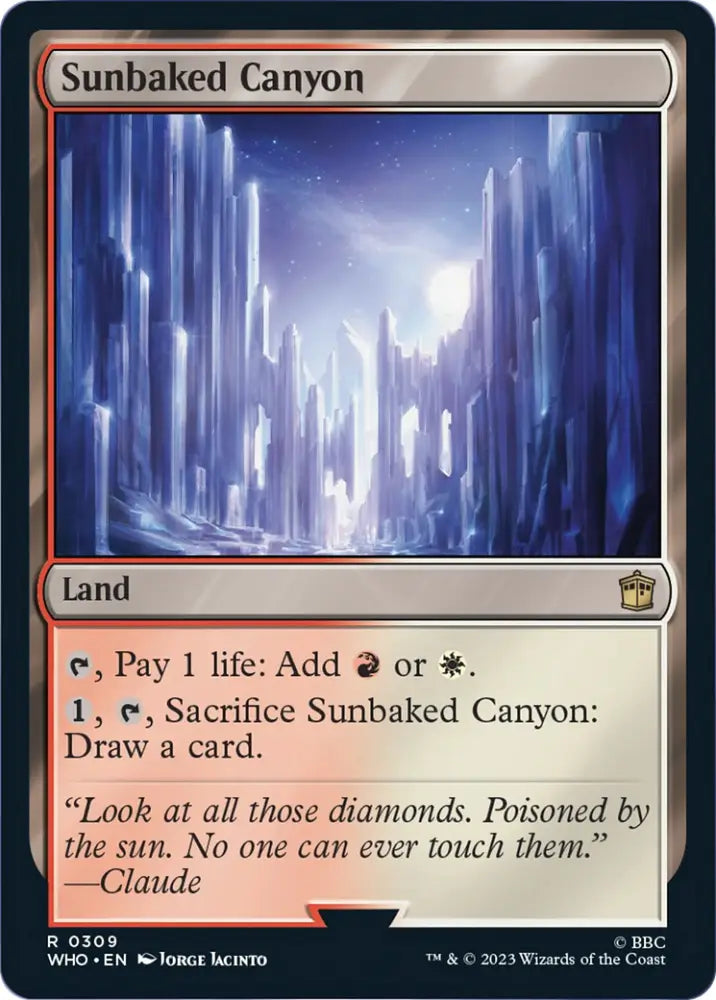 Sunbaked Canyon [Doctor Who] - MTG Single